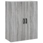 vidaXL Wandschrank Grau Sonoma 69,5x34x90 cm vidaXL Wandschrank Grau Sonoma 69,5x34x90 cm