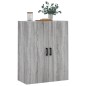 vidaXL Wandschrank Grau Sonoma 69,5x34x90 cm vidaXL Wandschrank Grau Sonoma 69,5x34x90 cm