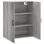 vidaXL Wandschrank Grau Sonoma 69,5x34x90 cm vidaXL Wandschrank Grau Sonoma 69,5x34x90 cm