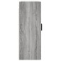 vidaXL Wandschrank Grau Sonoma 69,5x34x90 cm vidaXL Wandschrank Grau Sonoma 69,5x34x90 cm