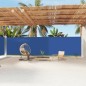 vidaXL Seitenmarkise Ausziehbar Blau 200x1200 cm vidaXL Seitenmarkise Ausziehbar Blau 200x1200 cm