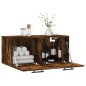 vidaXL Wandschrank Räuchereiche 80x36,5x35 cm Holzwerkstoff vidaXL Wandschrank Räuchereiche 80x36,5x35 cm Holzwerkstoff