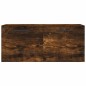 vidaXL Wandschrank Räuchereiche 80x36,5x35 cm Holzwerkstoff vidaXL Wandschrank Räuchereiche 80x36,5x35 cm Holzwerkstoff
