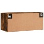 vidaXL Wandschrank Räuchereiche 80x36,5x35 cm Holzwerkstoff vidaXL Wandschrank Räuchereiche 80x36,5x35 cm Holzwerkstoff