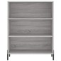 vidaXL Regalschrank Grau Sonoma 69,5x32,5x90 cm Holzwerkstoff vidaXL Regalschrank Grau Sonoma 69,5x32,5x90 cm Holzwerkstoff