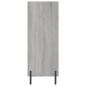 vidaXL Regalschrank Grau Sonoma 69,5x32,5x90 cm Holzwerkstoff vidaXL Regalschrank Grau Sonoma 69,5x32,5x90 cm Holzwerkstoff