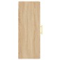 vidaXL Wandschrank Sonoma-Eiche 34,5x34x90 cm Holzwerkstoff vidaXL Wandschrank Sonoma-Eiche 34,5x34x90 cm Holzwerkstoff