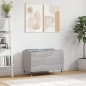vidaXL Plattenschrank Grau Sonoma 74,5x38x48 cm Holzwerkstoff vidaXL Plattenschrank Grau Sonoma 74,5x38x48 cm Holzwerkstoff