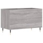 vidaXL Plattenschrank Grau Sonoma 74,5x38x48 cm Holzwerkstoff vidaXL Plattenschrank Grau Sonoma 74,5x38x48 cm Holzwerkstoff