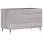 vidaXL Plattenschrank Grau Sonoma 74,5x38x48 cm Holzwerkstoff vidaXL Plattenschrank Grau Sonoma 74,5x38x48 cm Holzwerkstoff