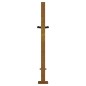 vidaXL Gartentor 105x105 cm Cortenstahl Bambus-Design vidaXL Gartentor 105x105 cm Cortenstahl Bambus-Design
