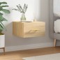 vidaXL Wand-Nachttisch Sonoma-Eiche 35x35x20 cm vidaXL Wand-Nachttisch Sonoma-Eiche 35x35x20 cm