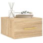 vidaXL Wand-Nachttisch Sonoma-Eiche 35x35x20 cm vidaXL Wand-Nachttisch Sonoma-Eiche 35x35x20 cm