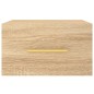 vidaXL Wand-Nachttisch Sonoma-Eiche 35x35x20 cm vidaXL Wand-Nachttisch Sonoma-Eiche 35x35x20 cm