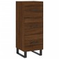 vidaXL Sideboard Braun Eichen-Optik 34,5x34x90 cm Holzwerkstoff vidaXL Sideboard Braun Eichen-Optik 34,5x34x90 cm Holzwerkstoff