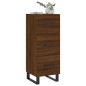 vidaXL Sideboard Braun Eichen-Optik 34,5x34x90 cm Holzwerkstoff vidaXL Sideboard Braun Eichen-Optik 34,5x34x90 cm Holzwerkstoff
