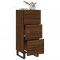 vidaXL Sideboard Braun Eichen-Optik 34,5x34x90 cm Holzwerkstoff vidaXL Sideboard Braun Eichen-Optik 34,5x34x90 cm Holzwerkstoff