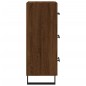 vidaXL Sideboard Braun Eichen-Optik 34,5x34x90 cm Holzwerkstoff vidaXL Sideboard Braun Eichen-Optik 34,5x34x90 cm Holzwerkstoff