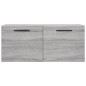 vidaXL Wandschrank Grau Sonoma 80x36,5x35 cm Holzwerkstoff vidaXL Wandschrank Grau Sonoma 80x36,5x35 cm Holzwerkstoff