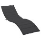 Sonnenliegen-Auflage Schwarz 200x70x3 cm Oxford-Gewebe Sonnenliegen-Auflage Schwarz 200x70x3 cm Oxford-Gewebe