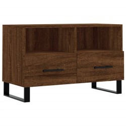 vidaXL TV-Schrank Braun Eichen-Optik 80x36x50 cm Holzwerkstoff