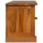 vidaXL TV-Schrank 112x30x37 cm Massivholz Teak vidaXL TV-Schrank 112x30x37 cm Massivholz Teak