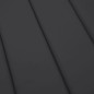 Sonnenliegen-Auflage Schwarz 200x70x3 cm Oxford-Gewebe Sonnenliegen-Auflage Schwarz 200x70x3 cm Oxford-Gewebe