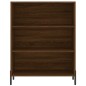 vidaXL Regalschrank Braun Eichen-Optik 69,5x32,5x90 cm Holzwerkstoff vidaXL Regalschrank Braun Eichen-Optik 69,5x32,5x90 cm Holzwerkstoff