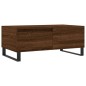 vidaXL Couchtisch Braun Eichen-Optik 90x50x36,5 cm Holzwerkstoff vidaXL Couchtisch Braun Eichen-Optik 90x50x36,5 cm Holzwerkstoff