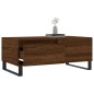 vidaXL Couchtisch Braun Eichen-Optik 90x50x36,5 cm Holzwerkstoff vidaXL Couchtisch Braun Eichen-Optik 90x50x36,5 cm Holzwerkstoff