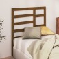 vidaXL Bett-Kopfteil Honigbraun 96x4x104 cm Massivholz Kiefer