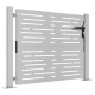 vidaXL Gartentor 105x105 cm Cortenstahl Quadratisches Design vidaXL Gartentor 105x105 cm Cortenstahl Quadratisches Design