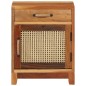 vidaXL Nachttisch 40x30x50 cm Altholz Massiv vidaXL Nachttisch 40x30x50 cm Altholz Massiv
