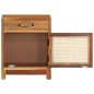 vidaXL Nachttisch 40x30x50 cm Altholz Massiv vidaXL Nachttisch 40x30x50 cm Altholz Massiv