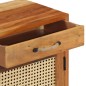 vidaXL Nachttisch 40x30x50 cm Altholz Massiv vidaXL Nachttisch 40x30x50 cm Altholz Massiv