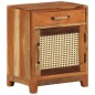 vidaXL Nachttisch 40x30x50 cm Altholz Massiv vidaXL Nachttisch 40x30x50 cm Altholz Massiv