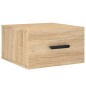 vidaXL Wand-Nachttisch Sonoma-Eiche 35x35x20 cm vidaXL Wand-Nachttisch Sonoma-Eiche 35x35x20 cm