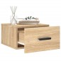 vidaXL Wand-Nachttisch Sonoma-Eiche 35x35x20 cm vidaXL Wand-Nachttisch Sonoma-Eiche 35x35x20 cm