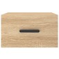 vidaXL Wand-Nachttisch Sonoma-Eiche 35x35x20 cm vidaXL Wand-Nachttisch Sonoma-Eiche 35x35x20 cm