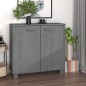 vidaXL Sideboard HAMAR Dunkelgrau 85x35x80 cm Massivholz Kiefer vidaXL Sideboard HAMAR Dunkelgrau 85x35x80 cm Massivholz Kiefer