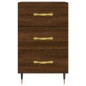 vidaXL Nachttisch Braun Eichen-Optik 40x40x66 cm Holzwerkstoff vidaXL Nachttisch Braun Eichen-Optik 40x40x66 cm Holzwerkstoff