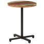 vidaXL Bistrotisch Rund Ø60x75 cm Altholz Massiv vidaXL Bistrotisch Rund Ø60x75 cm Altholz Massiv
