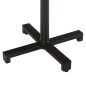 vidaXL Bistrotisch Rund Ø60x75 cm Altholz Massiv vidaXL Bistrotisch Rund Ø60x75 cm Altholz Massiv
