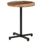 vidaXL Bistrotisch Rund Ø60x75 cm Altholz Massiv vidaXL Bistrotisch Rund Ø60x75 cm Altholz Massiv