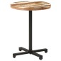 vidaXL Bistrotisch Rund Ø60x75 cm Altholz Massiv vidaXL Bistrotisch Rund Ø60x75 cm Altholz Massiv