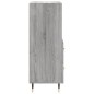 vidaXL Sideboard Grau Sonoma 34,5x34x90 cm Holzwerkstoff vidaXL Sideboard Grau Sonoma 34,5x34x90 cm Holzwerkstoff