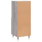 vidaXL Sideboard Grau Sonoma 34,5x34x90 cm Holzwerkstoff vidaXL Sideboard Grau Sonoma 34,5x34x90 cm Holzwerkstoff
