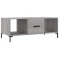 vidaXL Couchtisch Grau Sonoma 102x50x40 cm Holzwerkstoff vidaXL Couchtisch Grau Sonoma 102x50x40 cm Holzwerkstoff