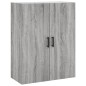 vidaXL Wandschrank Grau Sonoma 69,5x34x90 cm vidaXL Wandschrank Grau Sonoma 69,5x34x90 cm