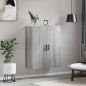 vidaXL Wandschrank Grau Sonoma 69,5x34x90 cm vidaXL Wandschrank Grau Sonoma 69,5x34x90 cm